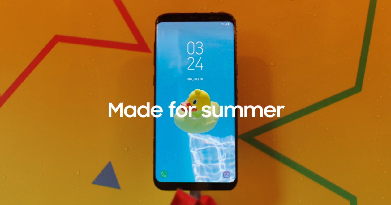 Samsung unleashes new summer-ish Galaxy S8 commercials