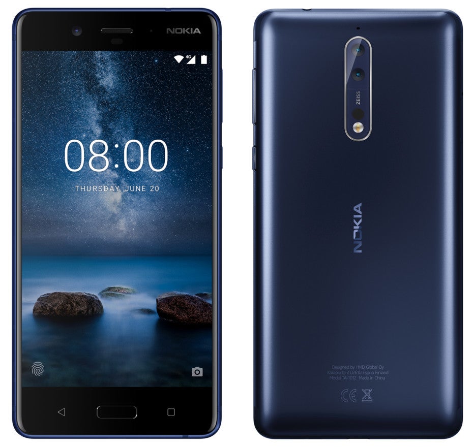 The Nokia 8 in dark blue. Image courtesy of Evan Blass/Venture Beat - The Nokia 8 announcement is today. Here are the specs, features and images we have so far