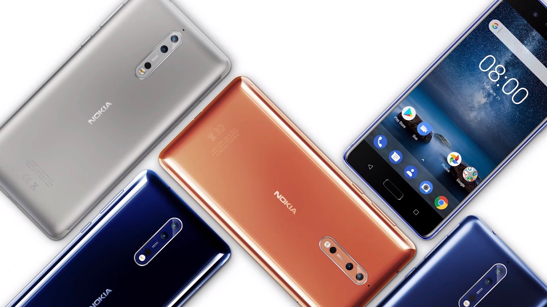 Nokia 8 price, release date and carrier availability