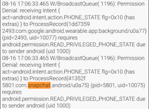 Constantly having beeps at the end of calls? Look at your Snapchat permissions