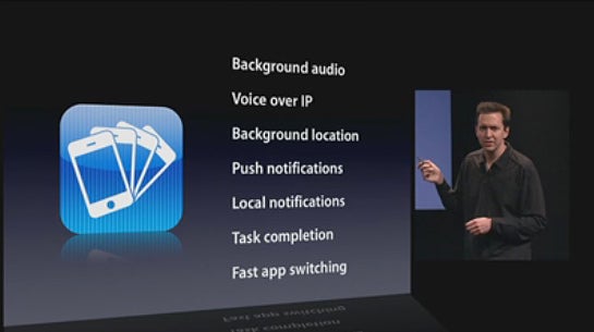 Is there real multitasking in iPhone OS 4?