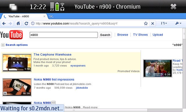 Google Chrome web browser gets ported onto the Nokia N900