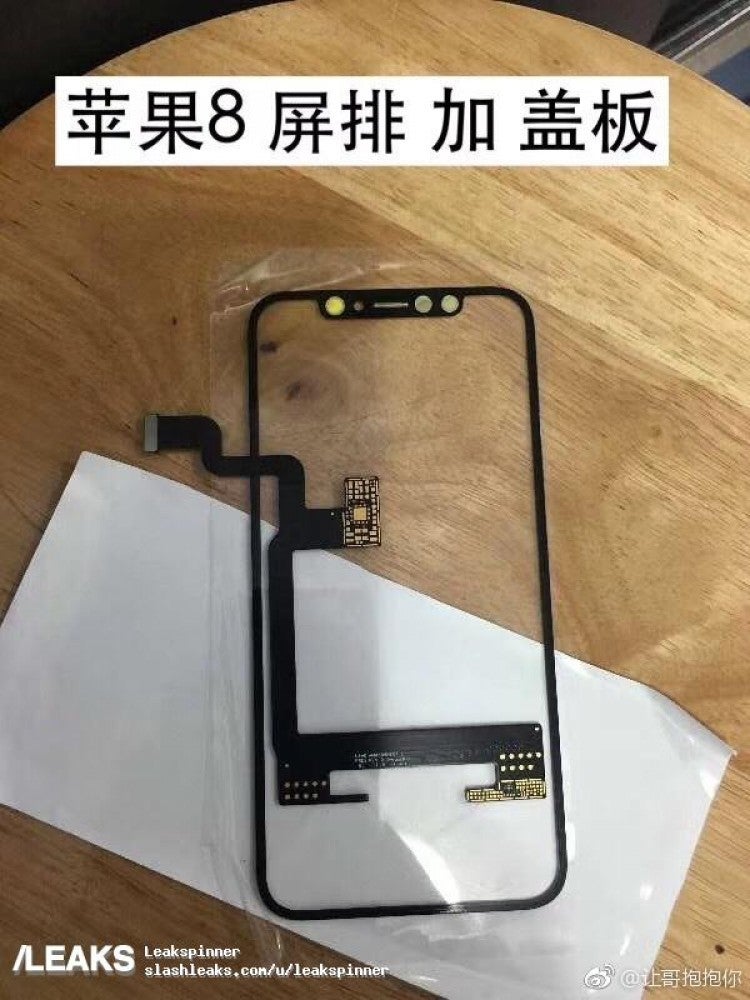 Photo allegedly shows iPhone 8 flex cable and display assembly - Photo reportedly reveals Apple iPhone 8 flex cable and display assembly