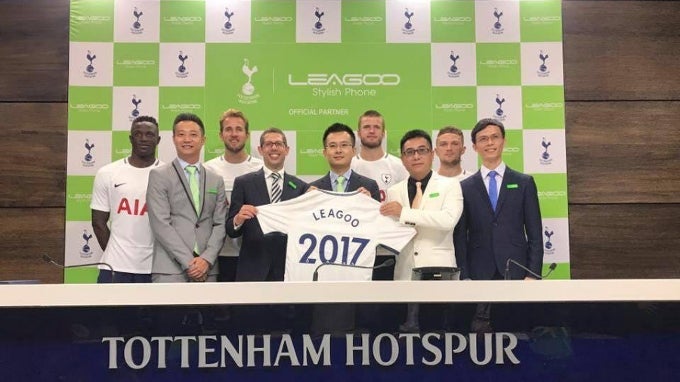 Going international: Leagoo partners up with UK club Tottenham Hotspur