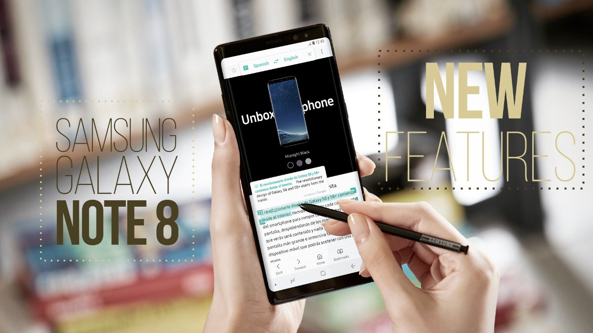 Samsung Galaxy Note 8: all new features