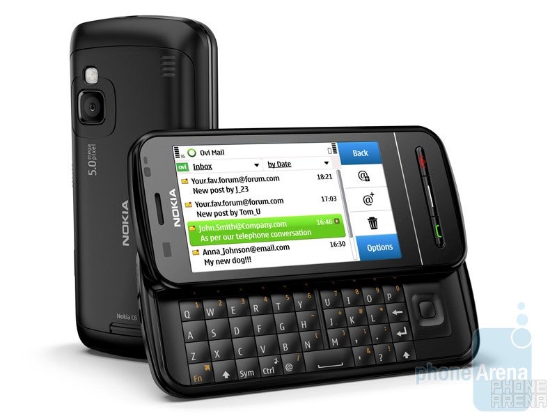 The Nokia C6 is powered by S60 - Nokia introduces C3, C6 and E5 messaging solutions
