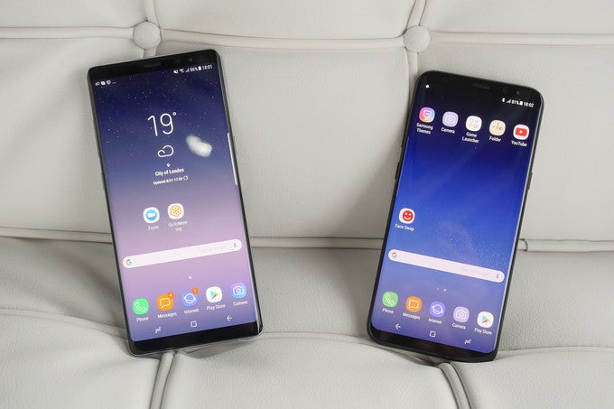 Galaxy Note 8 vs Galaxy S8+ UI comparison: are there any major differences?
