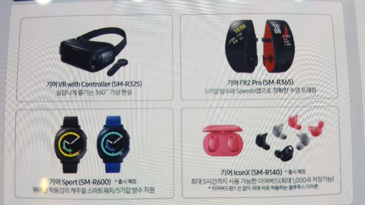Samsung Gear Sport shows up in leaked promo material, will offer 5 ATM water resistance
