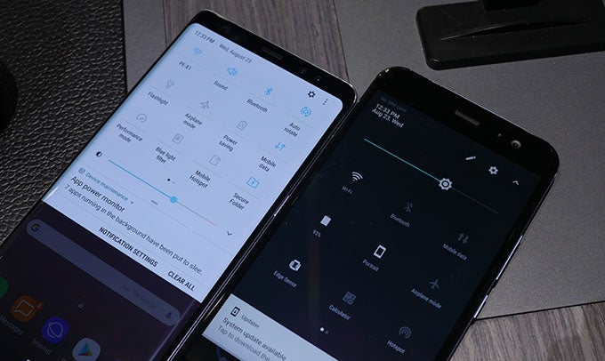 Samsung Galaxy Note 8 vs. HTC U11: a comparison