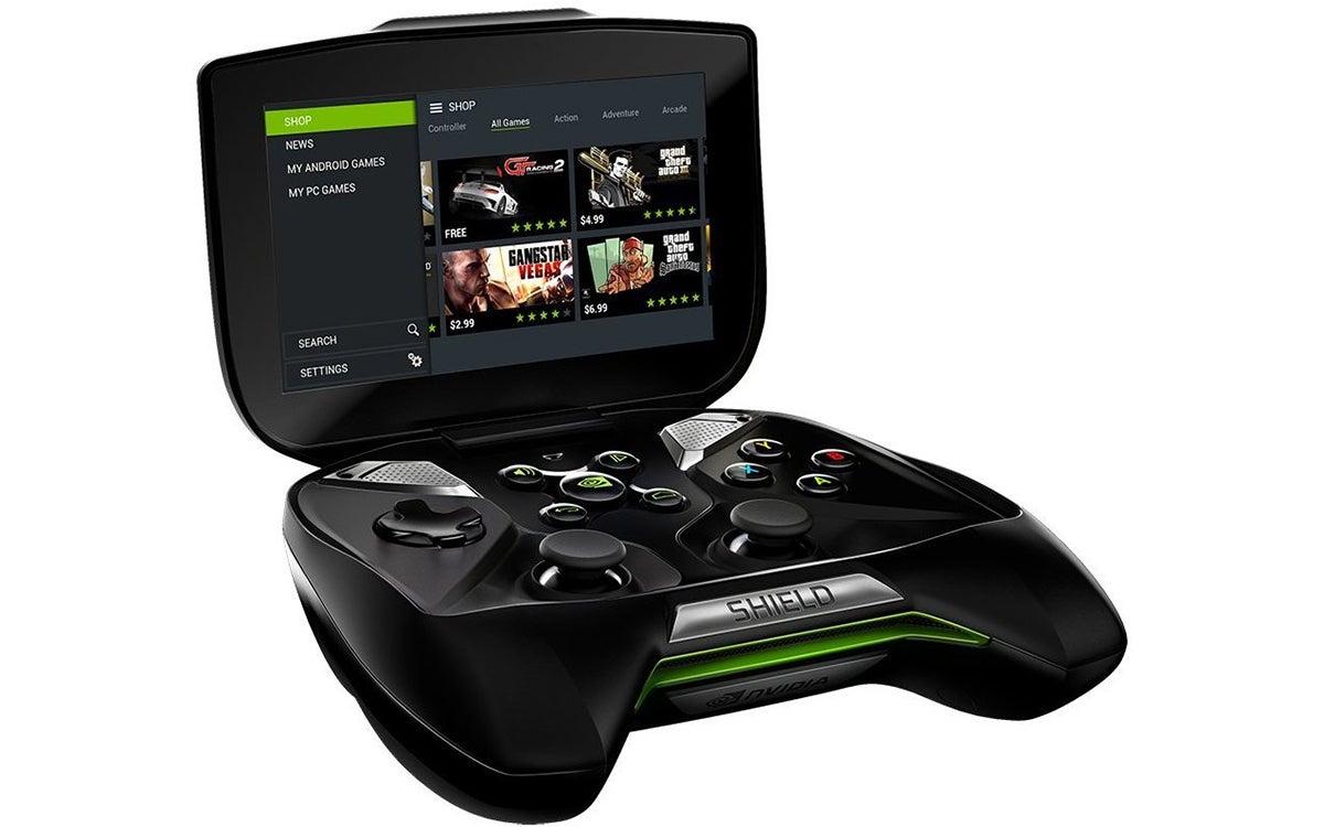 The original Nvidia Shield Portable, which was released all the way back in 2013 - Prototype of the unreleased Nvidia Shield Portable 2 gaming tablet found in Canadian pawn shop