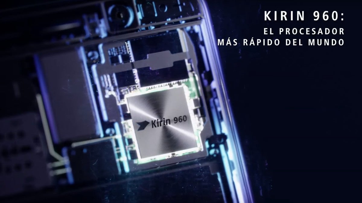 Kirin 960 from Mate 9 official video (left) vs Kirin chipset from Mate 10 teaser (right) - Huawei&#039;s powerful Kirin chip teased in new Mate 10 video