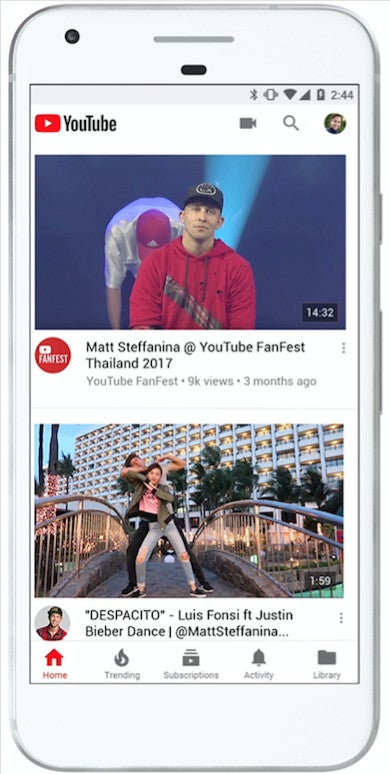 The new look of YouTube - YouTube app gets a huge redesign