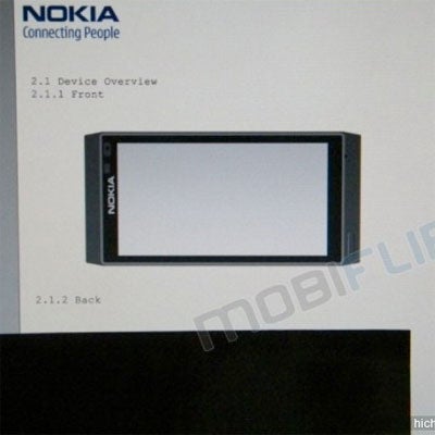 Another image of the Nokia N8 gets leaked