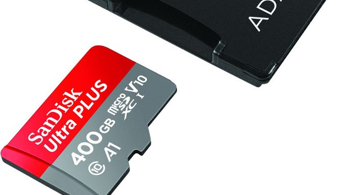 You can now buy a 400GB microSD card (if you can afford it)
