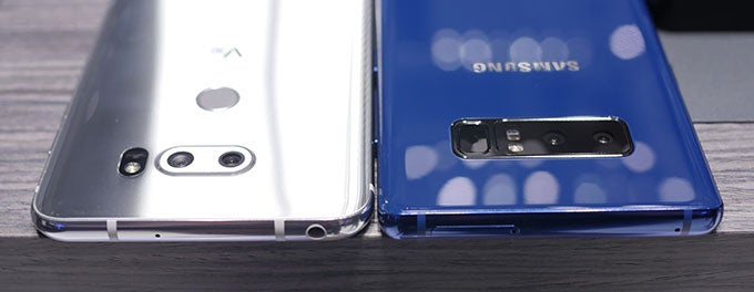 LG V30 vs Samsung Galaxy Note 8: comparación de phablet de pantalla ultra ancha de primer vistazo
