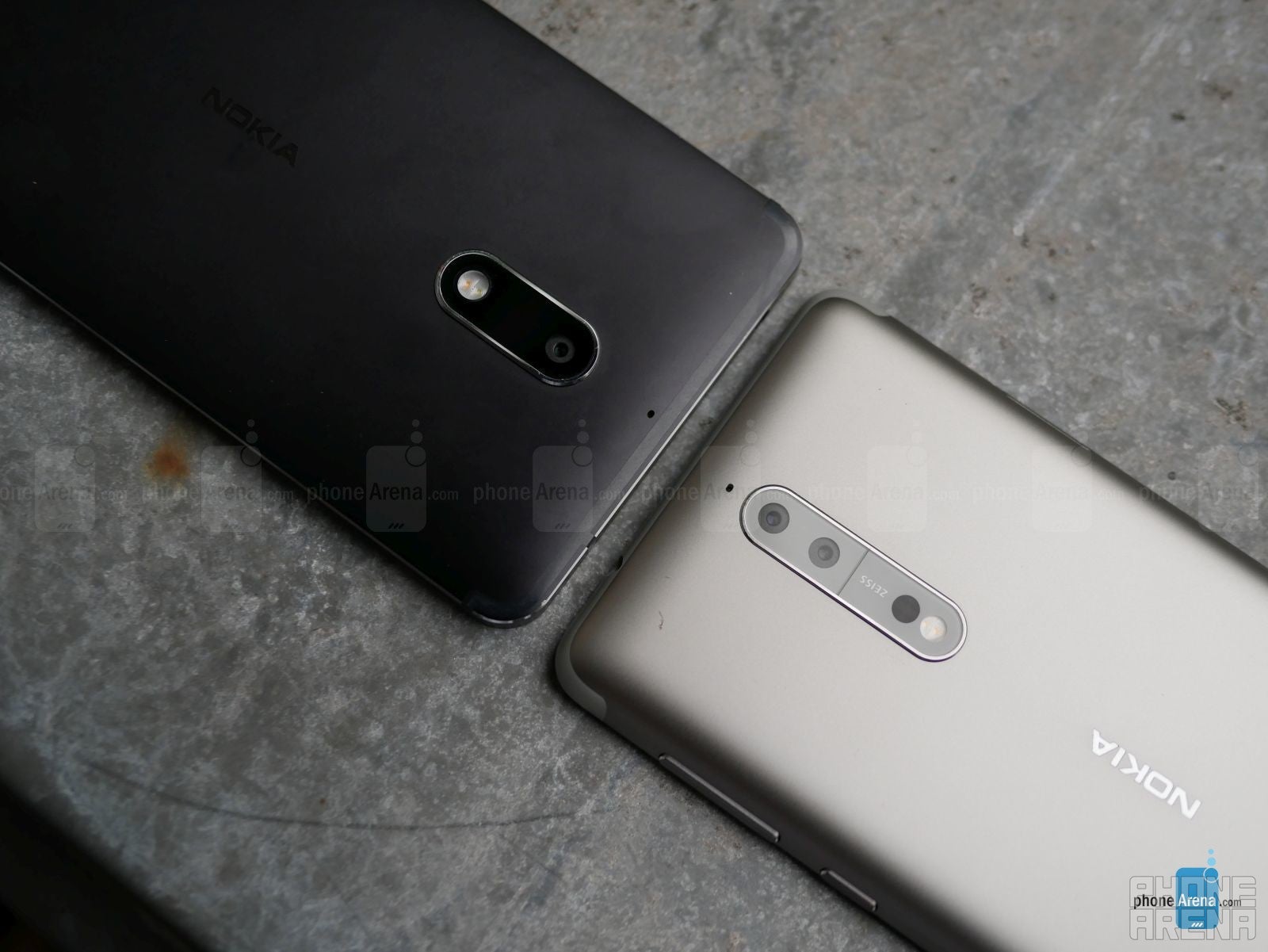 Nokia 8 vs Nokia 6 first look