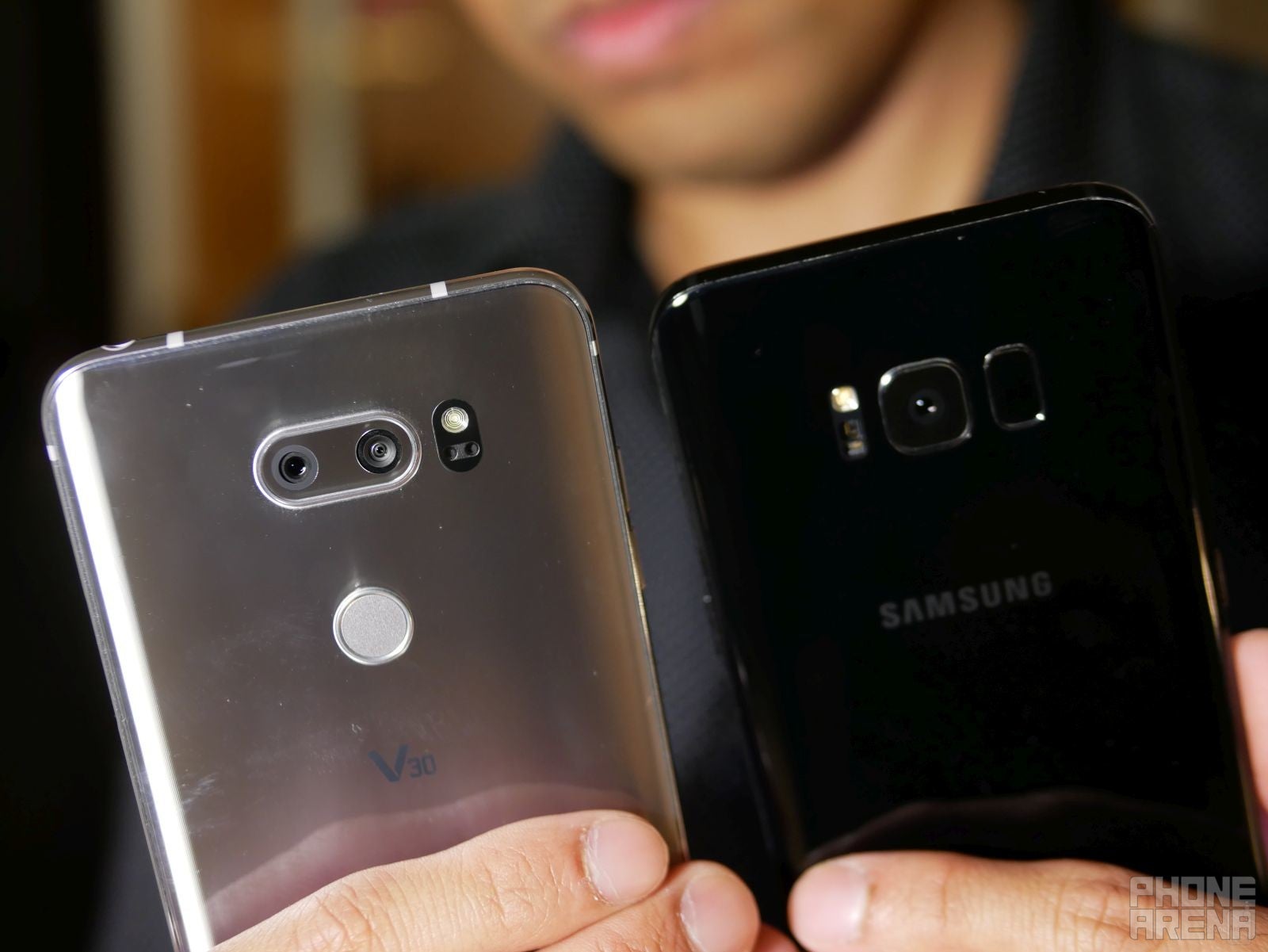LG V30 vs Samsung Galaxy S8+ first look comparison
