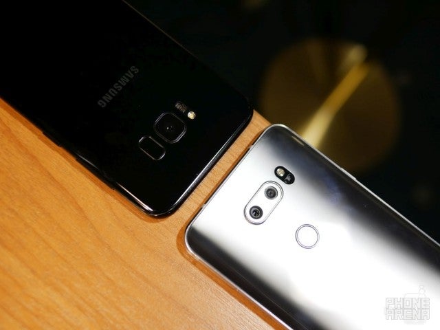 LG V30 vs Samsung Galaxy S8+ first look comparison