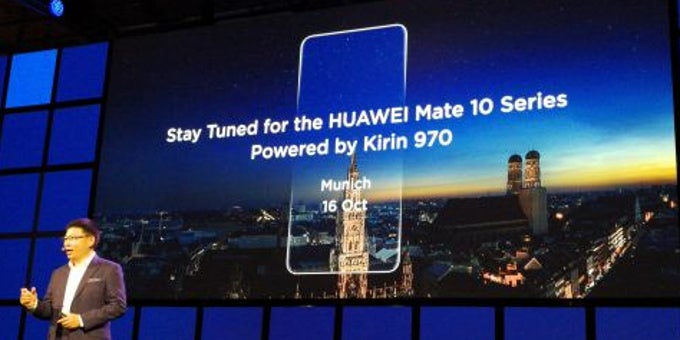 Huawei Mate 10 and Mate 10 Pro will be powered by Kirin 970