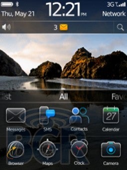 Screenshots of BlackBerry OS 6.0 gets leaked