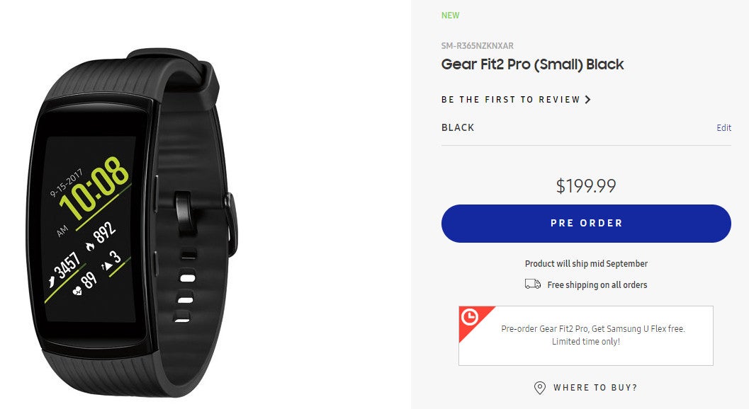 Gear fit cheap 2 pro usa