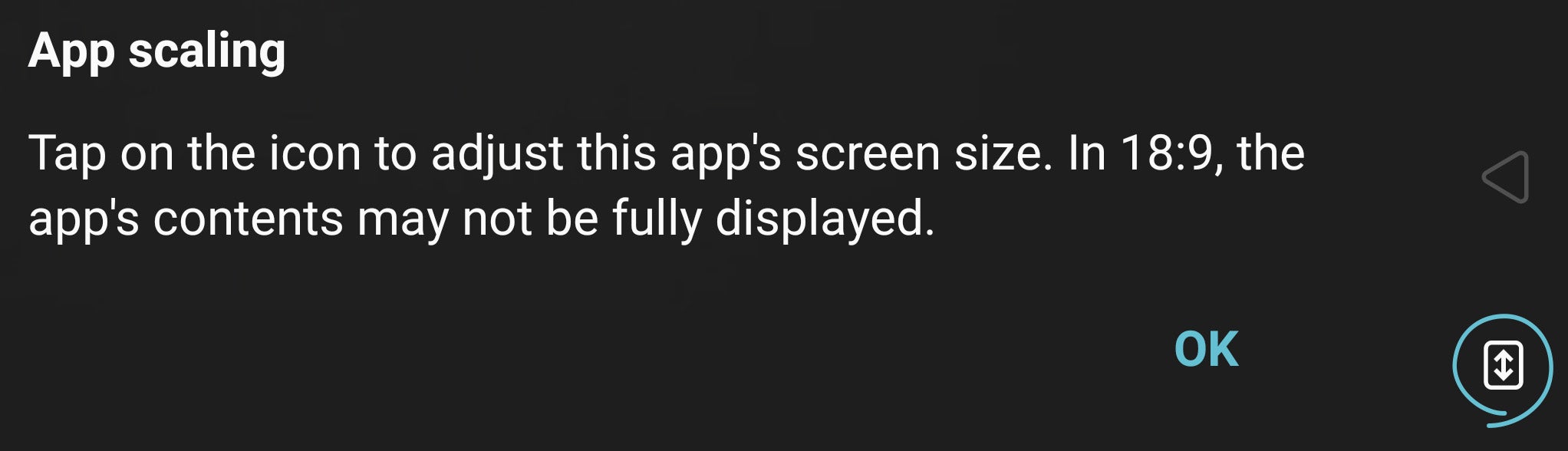 App scaling is a nice option, but it's never as good as having the content natively scale to your screen's aspect ratio - LG V30's "Game Tools": What is it and how to use it?