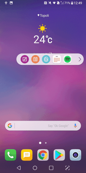 How to customize LG V30's Floating bar and make the most out of it