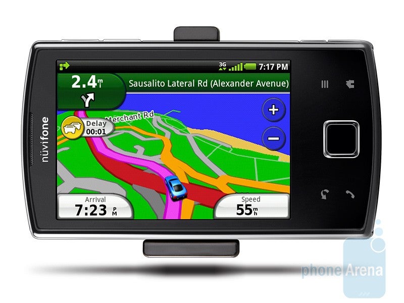 The Garminfone will come with a dashboard mount - T-Mobile's Garminfone will keep you on the right way