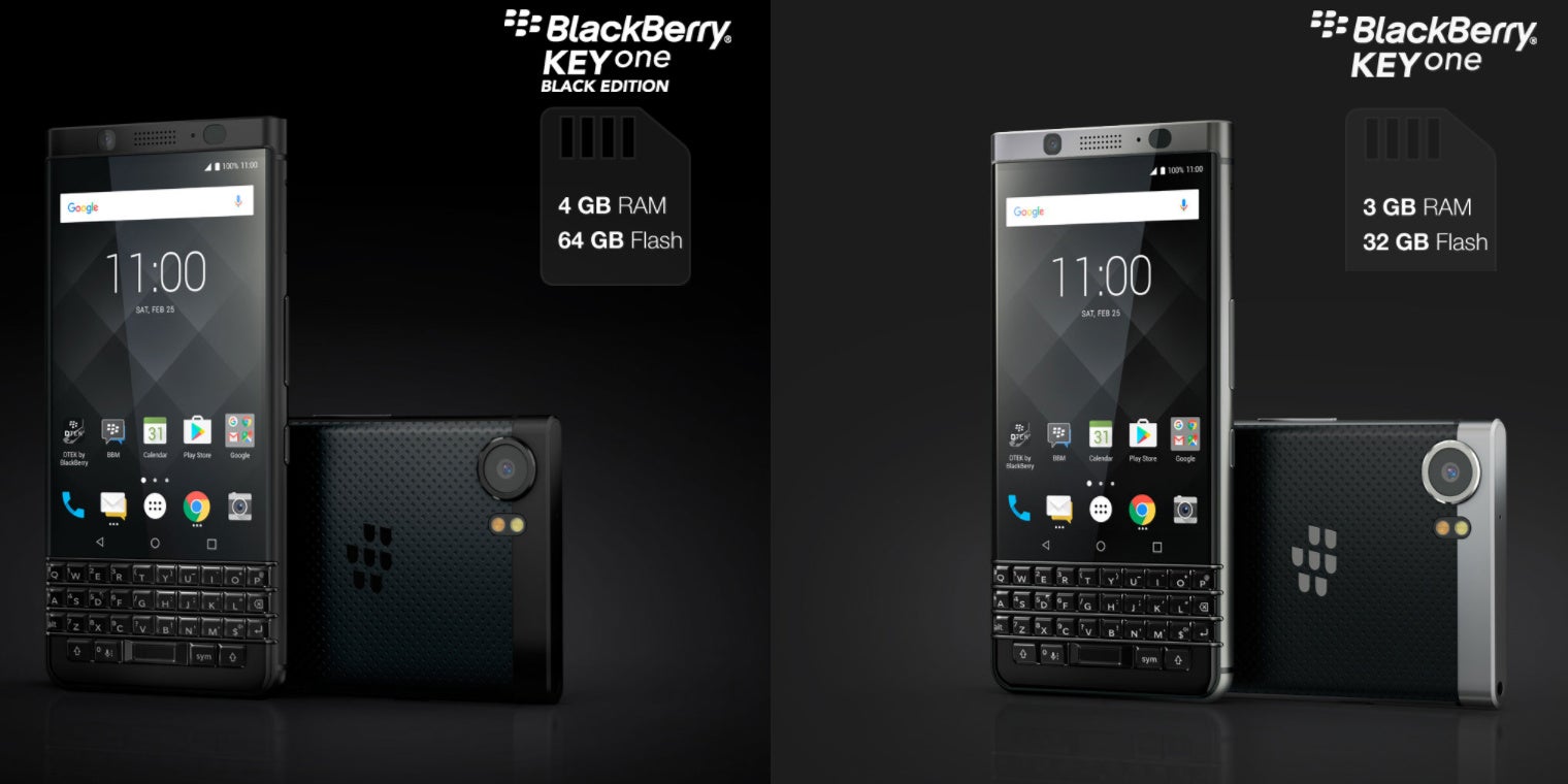 BlackBerry KeyOne Black Edition - IFA 2017: best phones, wearables and mobile devices
