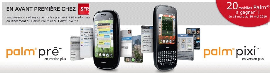 Palm Pre Plus &amp; Pixi Plus says bonjour to France starting on April 27