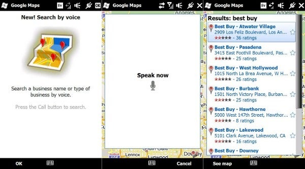 Google Maps for Windows Mobile receives an update