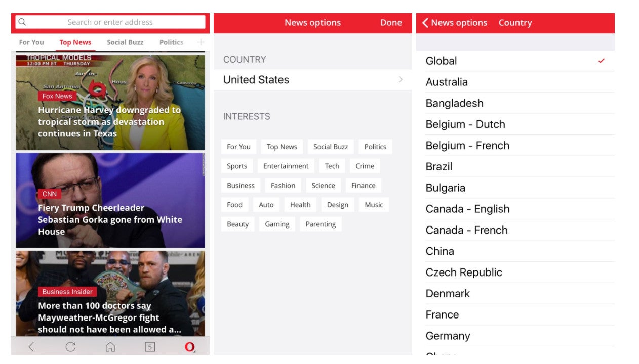 Opera Mini for iOS gets completely revamped before the iPhone 8's launch
