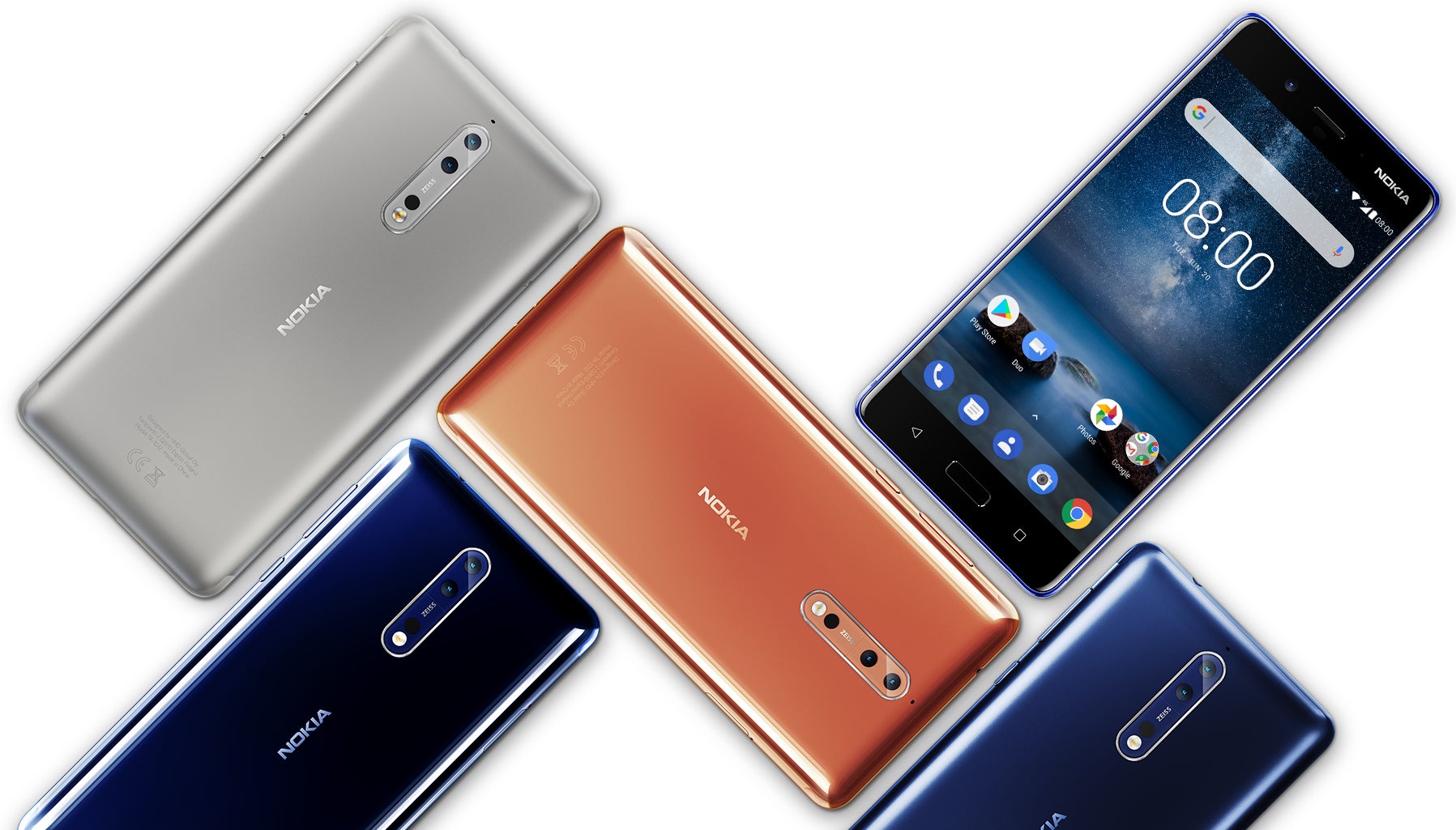 The Nokia 8 is available to buy starting today (in select markets)
