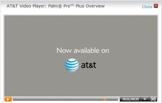 AT&amp;T mistakenly says that Palm Pre Plus is available now