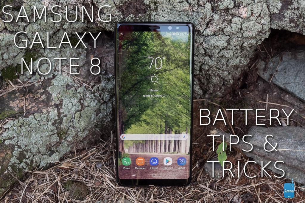 Improve the battery life on the Samsung Galaxy Note 8 with these 17 tips and tricks