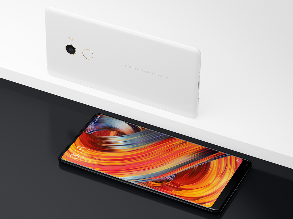 The Xiaomi Mi MIX 2 Special Edition — note the singular ceramic shell - The Xiaomi Mi MIX 2 is now official: 6-inch 18:9 display, Snapdragon 835, global network support