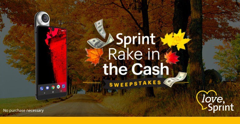 You can win an Essential Phone and $5,000 in cash from Sprint