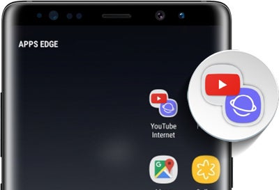 App Pair shortcut on the Galaxy Note 8 - How to bring the Note 8&#039;s App Pair split-screen shortcuts to any Android phone