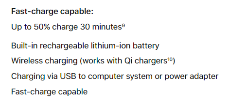 iPhone X official specs confirm fast-charge - Finally! iPhone X, iPhone 8 and 8 Plus have quick charge