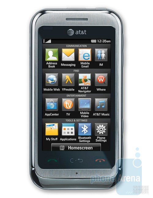 The LG Arena has a WVGA capacitive screen - AT&amp;T to stop shipping the LG Arena