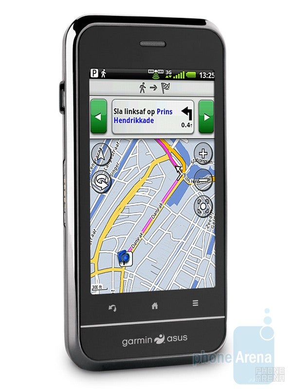 Garmin-Asus A10 - Garmin-Asus A10 is a pedestrian-friendly Android smartphone