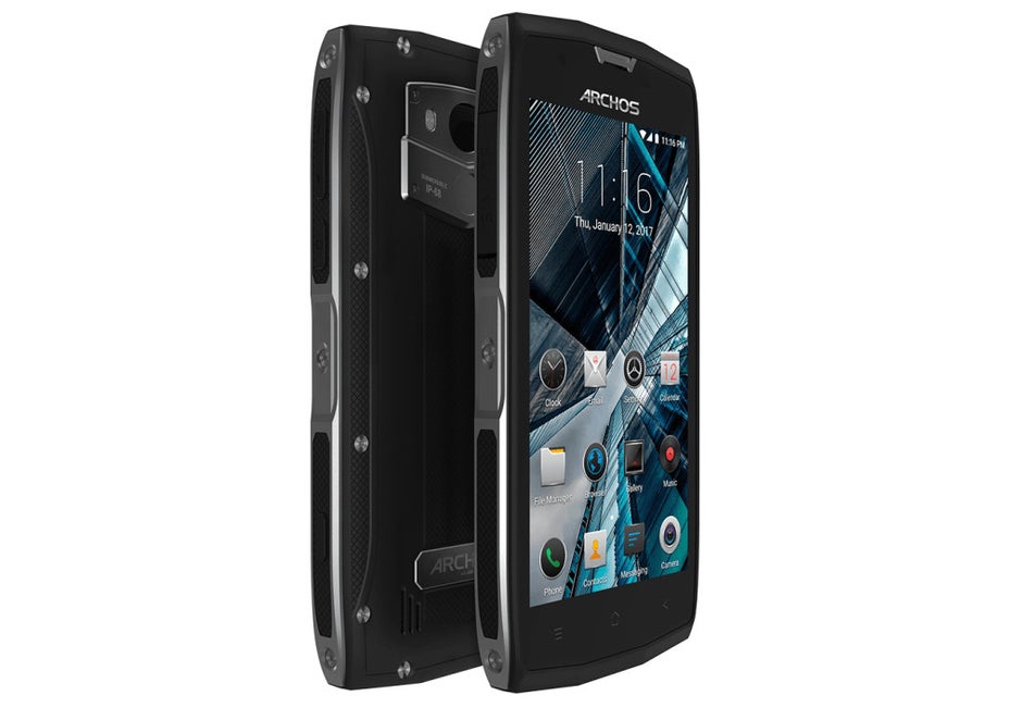 Archos Sense 50X - Archos intros two new ruggedized Android Nougat smartphones and a tablet