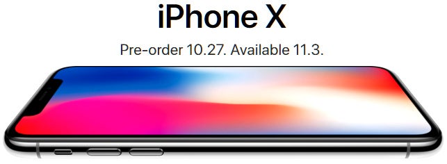 Apple iPhone X price and release date