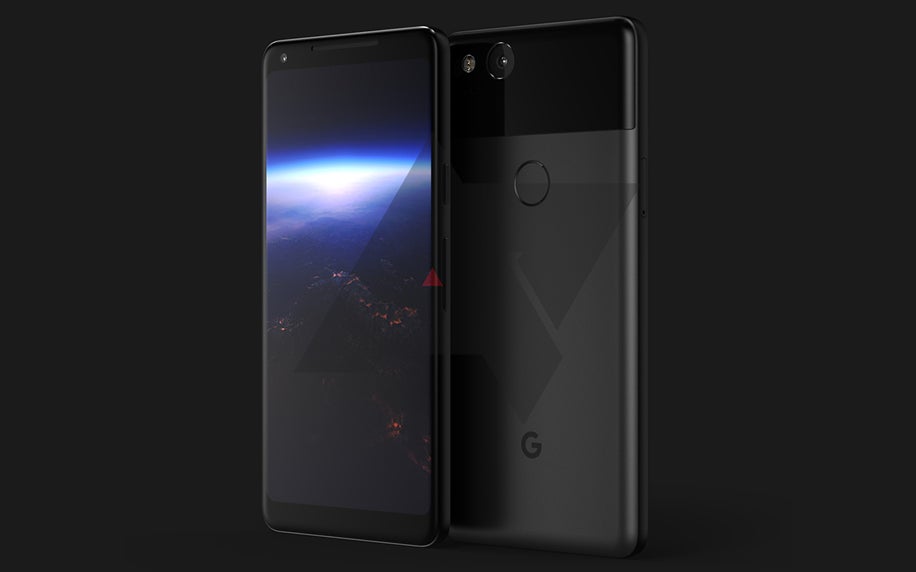 Android Police's unofficial render of the Pixel XL 2, which is allegedly based on real-life photos - Google Pixel XL 2 passes through the FCC, won't support T-Mobile's 600MHz LTE network