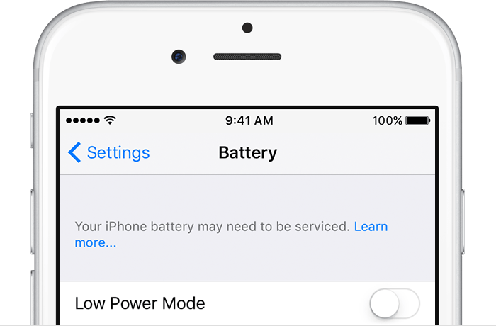 PSA: iOS now tells you when your iPhone's battery needs replacement