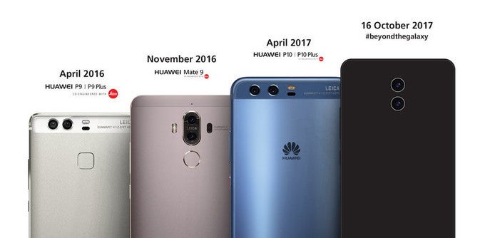 Huawei Mate 10 official teaser - Huawei takes a jab at Apple for iPhone X Face ID fail, vows to deliver &quot;real AI&quot; phone next month