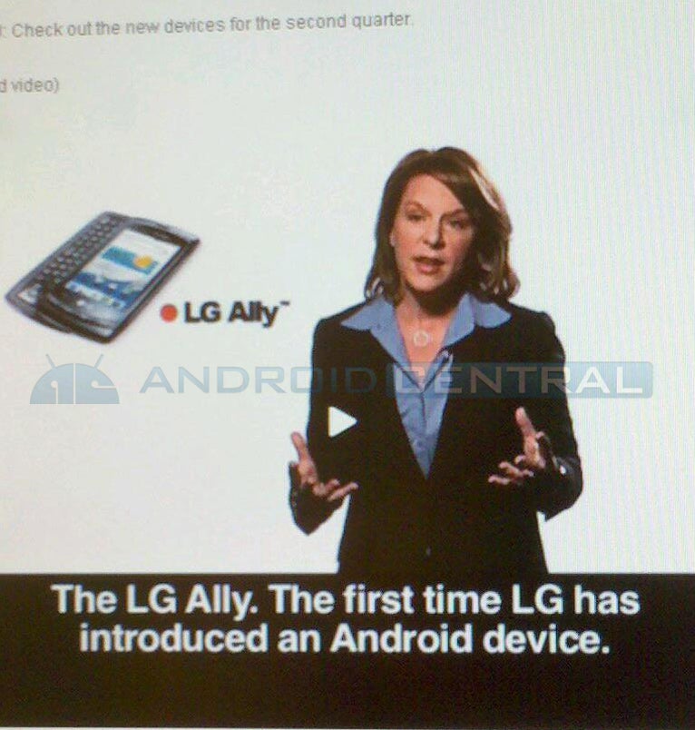 The LG Aloha is now said to be called the LG Ally for Verizon - Snapdragon-powered LG Aloha for Verizon to be named the LG Ally