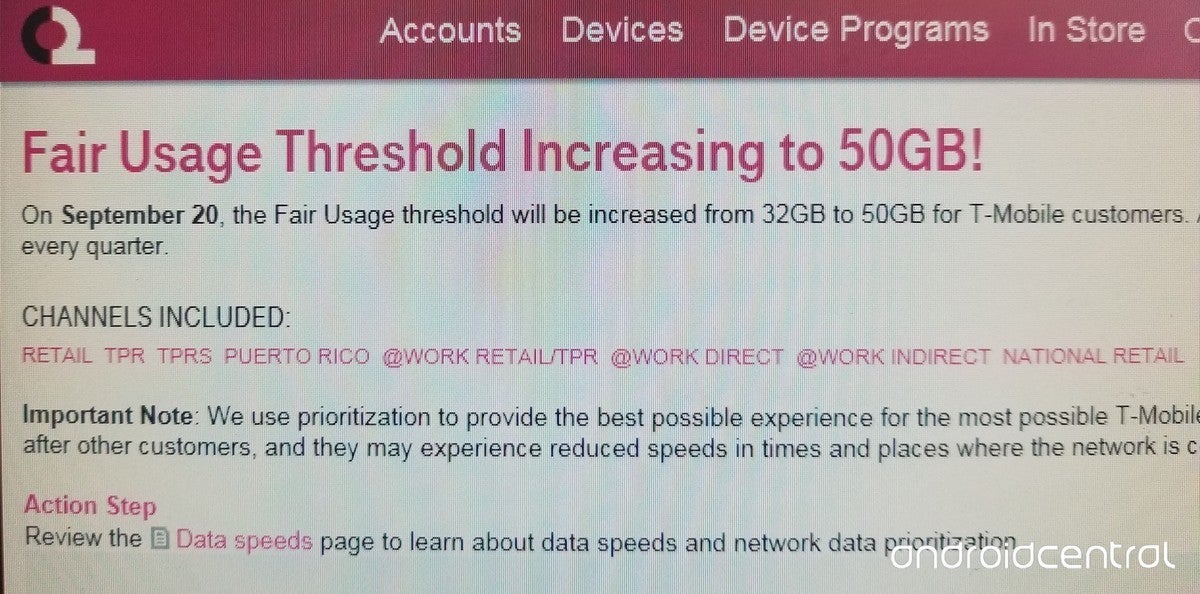 It's official: T-Mobile to bump monthly unlimited prioritization limit to 50GB (from 32GB)