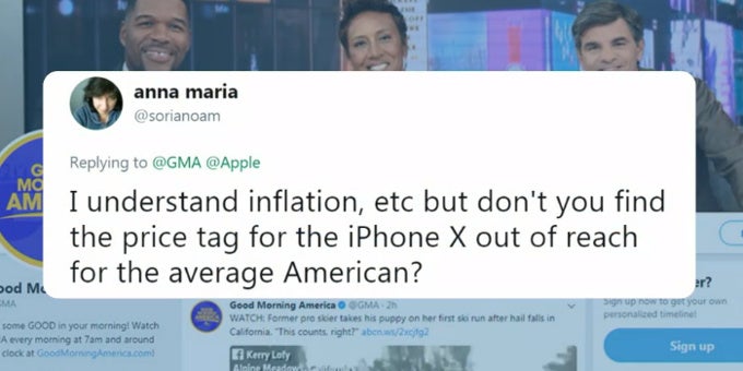 iPhone X's $1000 cost? It's a "value price", says Apple's Tim Cook