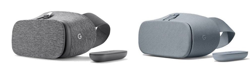 Old vs new - Google's new Daydream View VR headset leaks out: new materials, slightly higher price